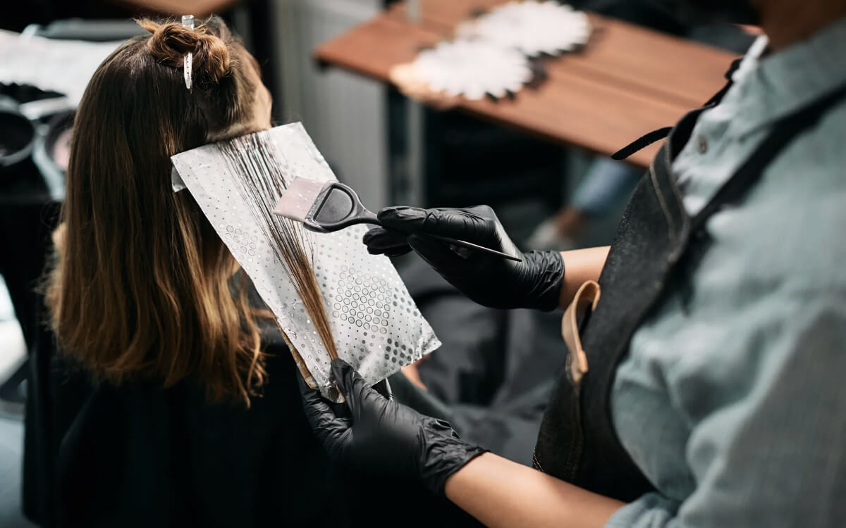 Stylora Hair Coloring Service 094853